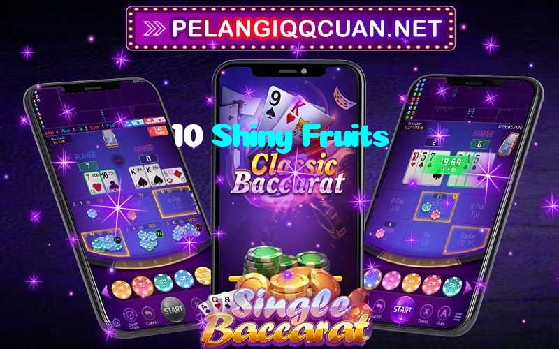 available types of 10 Shiny Fruits bet including pre-match live express and system bets